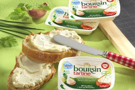 Boursin, une marque du groupe Bel