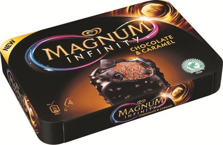 Magnum chocolat et caramel